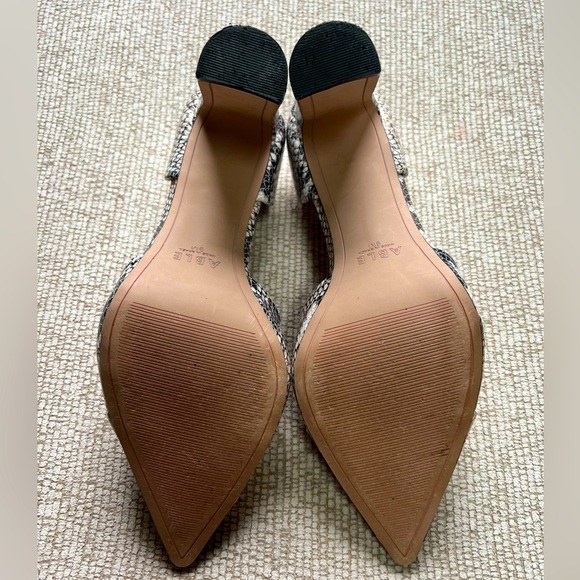 ABLE Snakeskin d’Orsay pumps - Picture 6 of 6